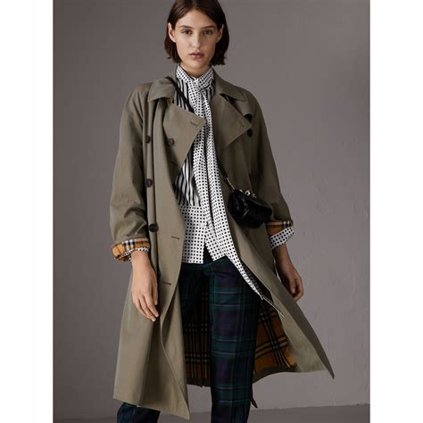 unisex tropical gabardine trench jacket burberry|Burberry trench coat flax.